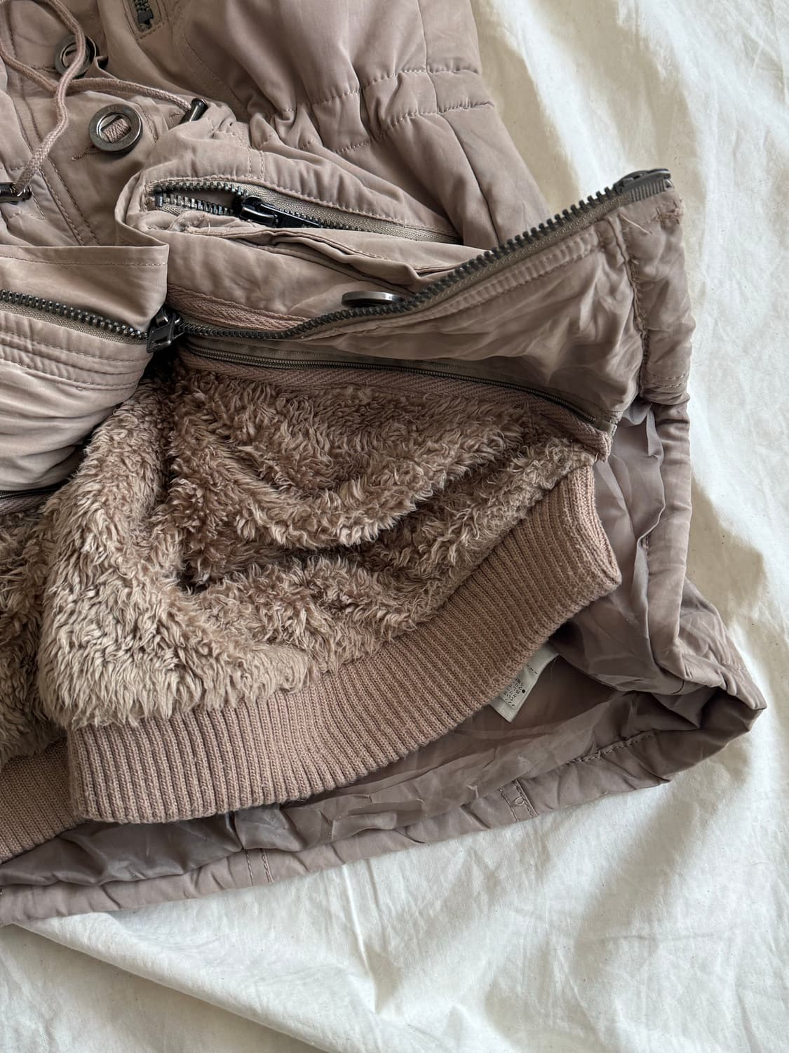 베이지 와투케 야상집업 상품이미지8