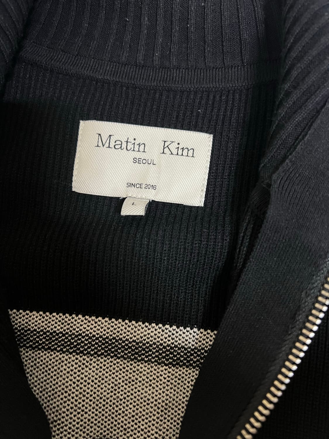 마뗑킴 니트집업 상품이미지4