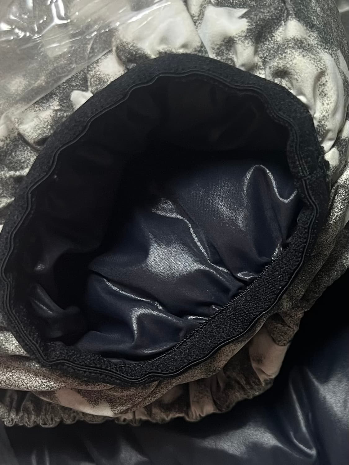 디스이즈네버댓 PERTEX® T 다운 재킷 플라워 그레이 상품이미지10