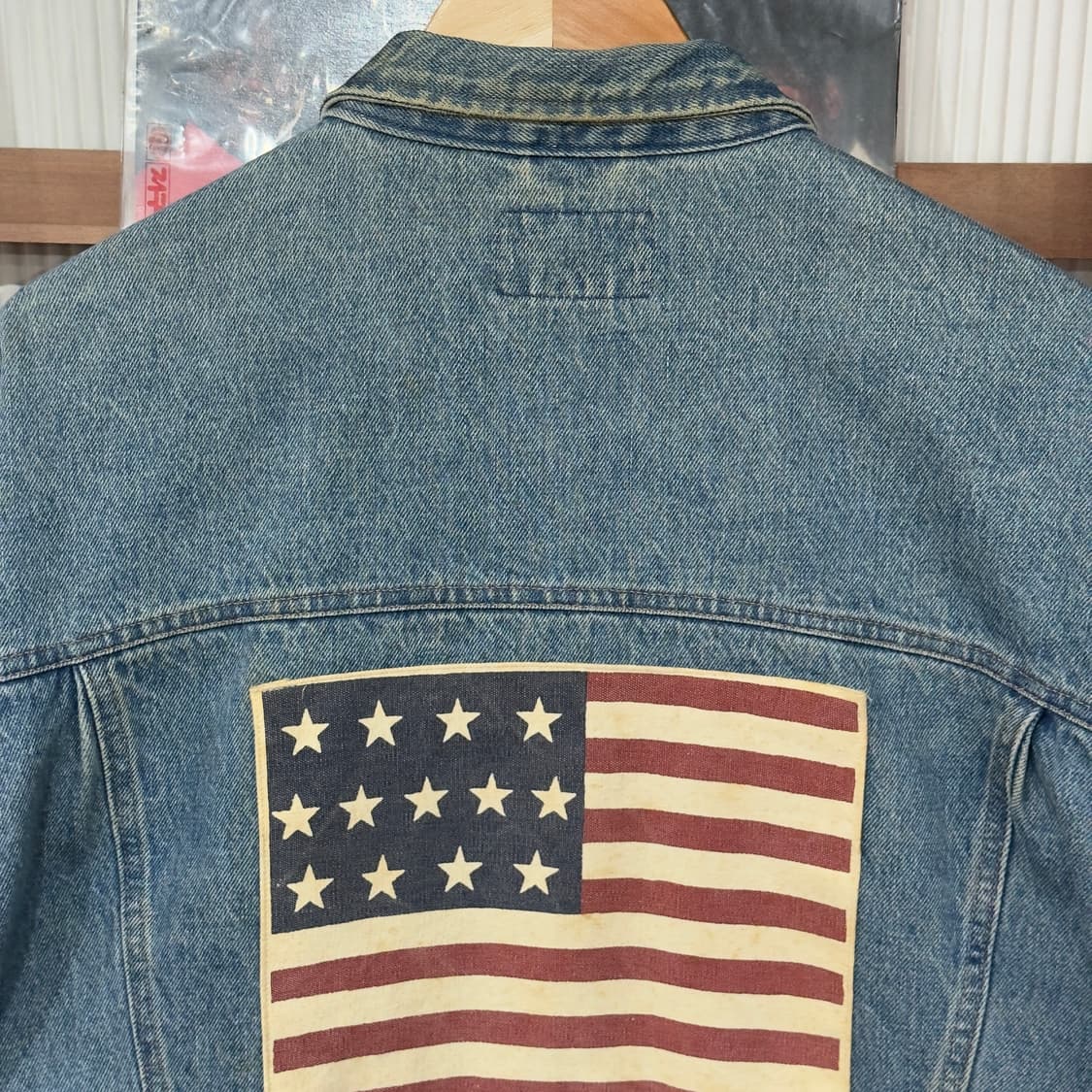 80s 폴로 컨트리 성조기 덩가리 자켓 USA 상품이미지8
