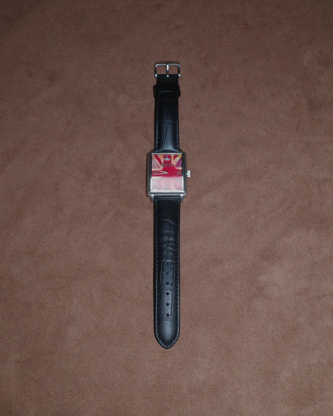 비비안웨스트우드 유니언잭 레더 시계 워치 상품이미지3