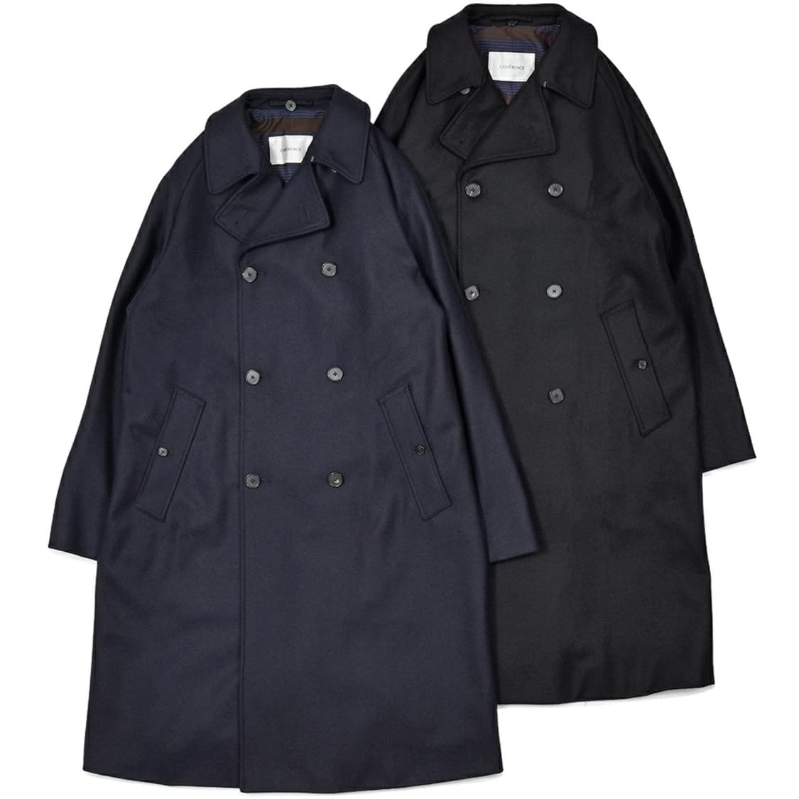 코히어런스 포우포우 멜튼울 블랙 M사이즈 판매 상품이미지6