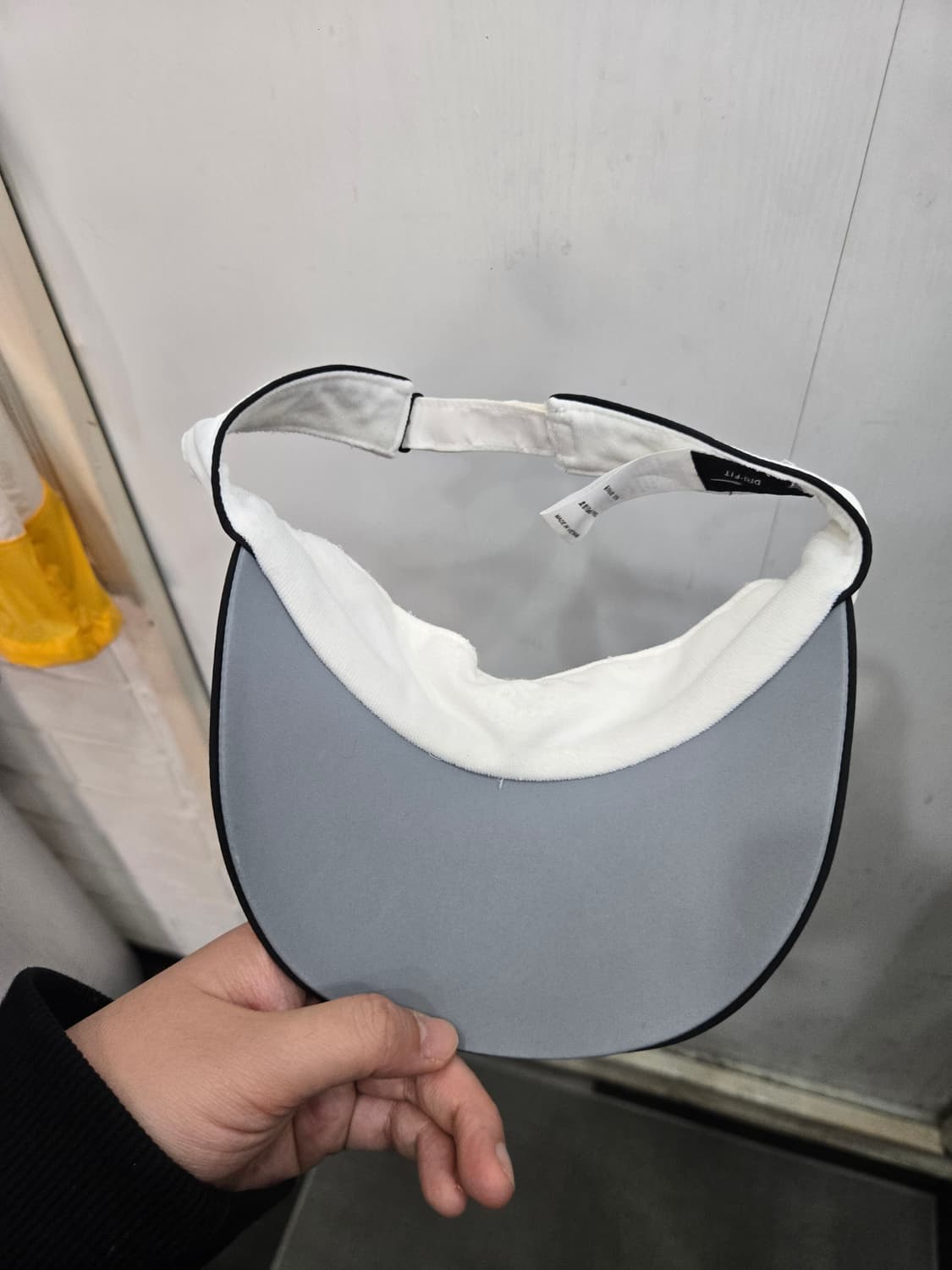 FREE사이즈 )) NIKE 나이키 썬캡 모자! 화이트 & 블랙 상품이미지4