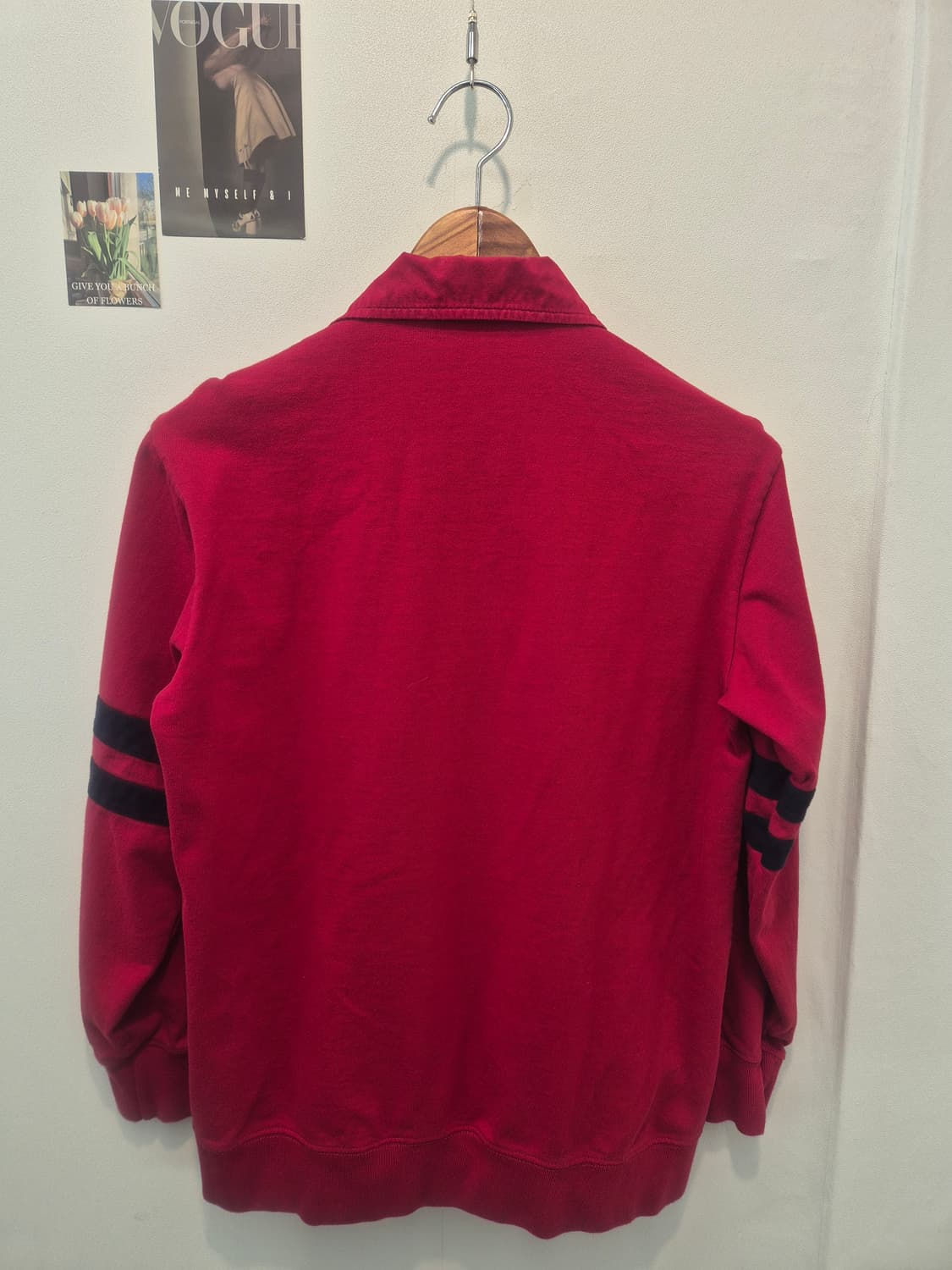 폴로진스 랄프로렌의 빨간색 긴팔 L 
사이즈  상품이미지3