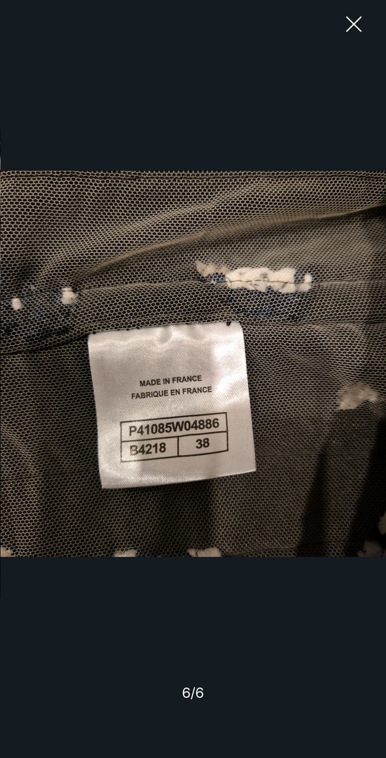 샤넬 트위드 자켓 38 급처 상품이미지6