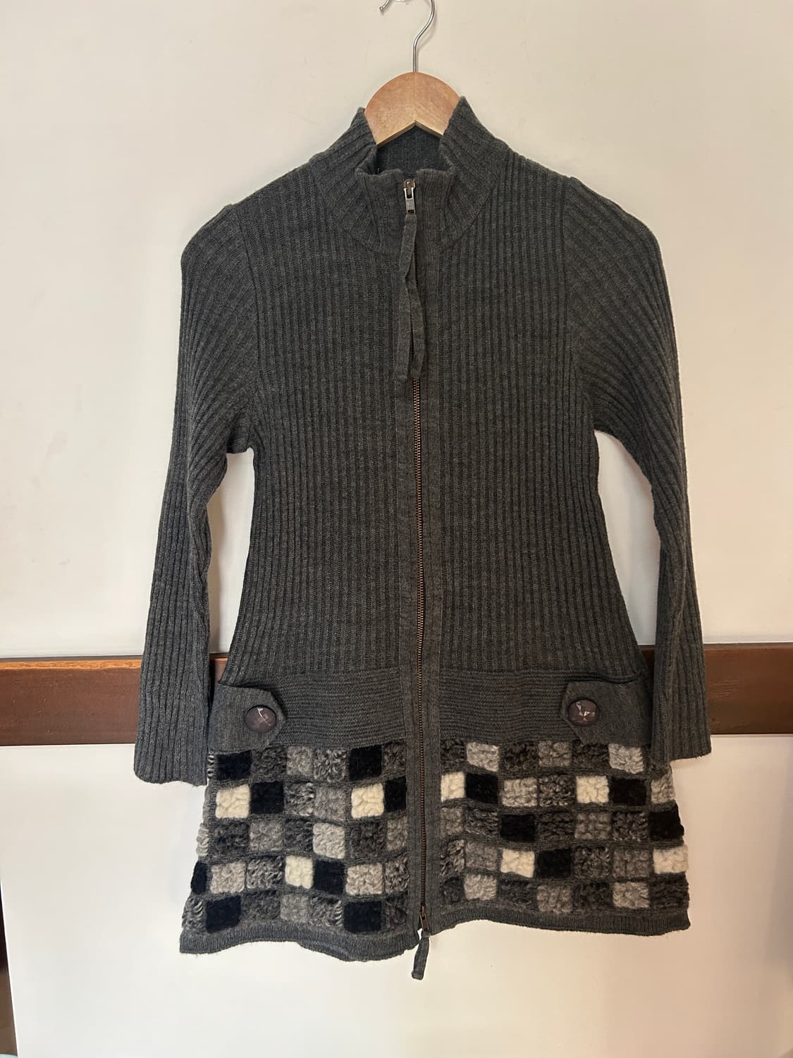 복슬 패치 집업  상품이미지1