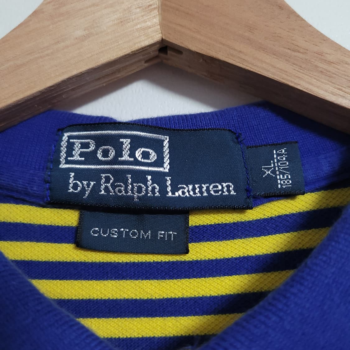 (XL) POLO 폴로랄프로렌 스트라이프 반팔 카라티 올드스쿨 상품이미지3