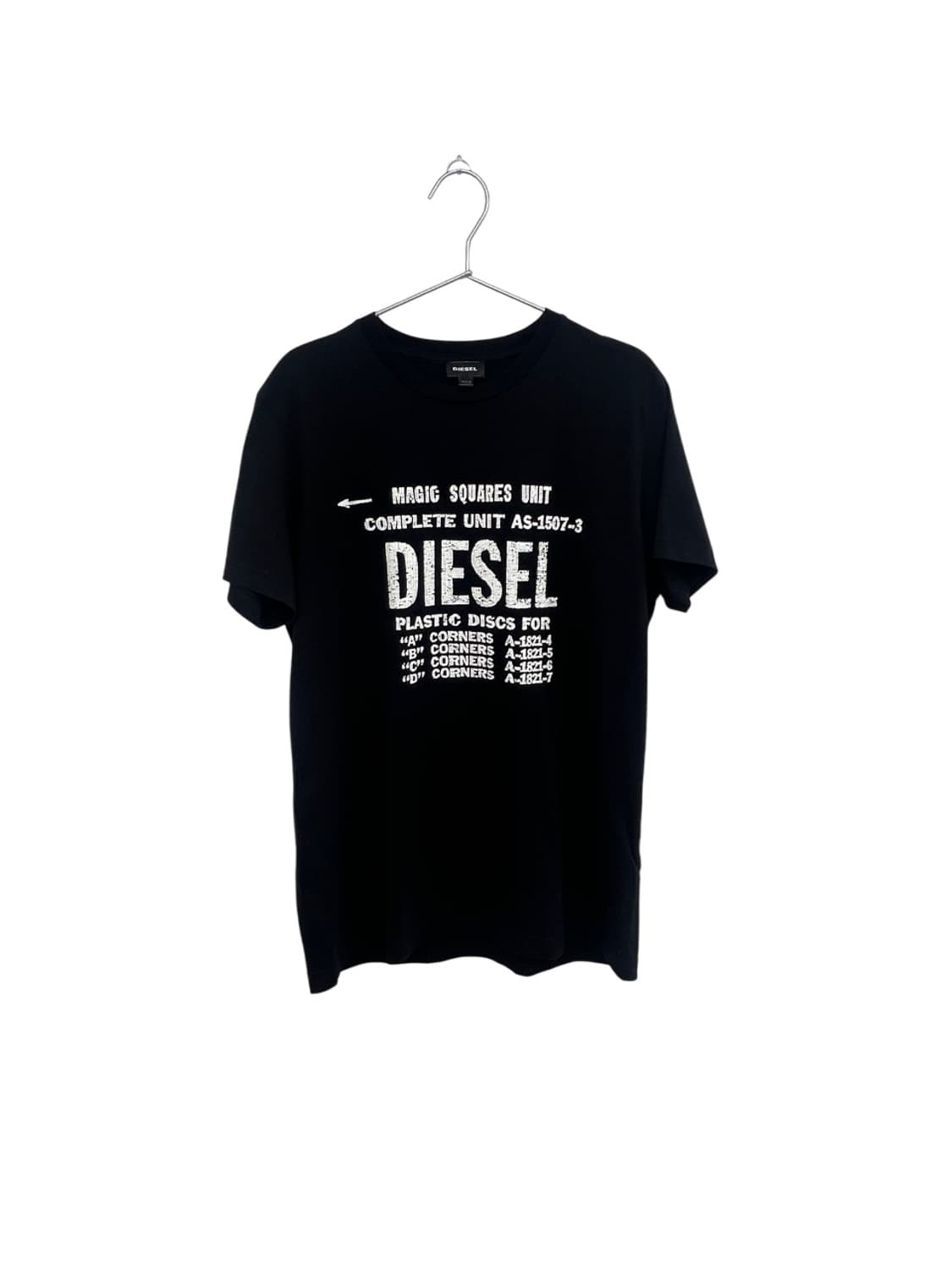 Diesel 스펠아웃 프린트 티셔츠 상품이미지1