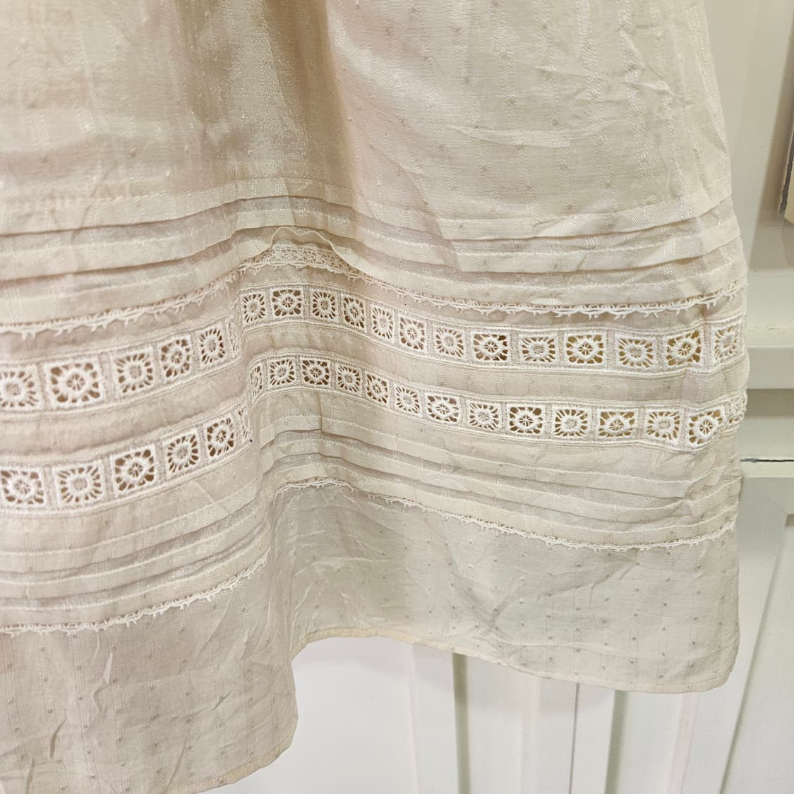 레이스 핀턱 리본 원피스 상품이미지8