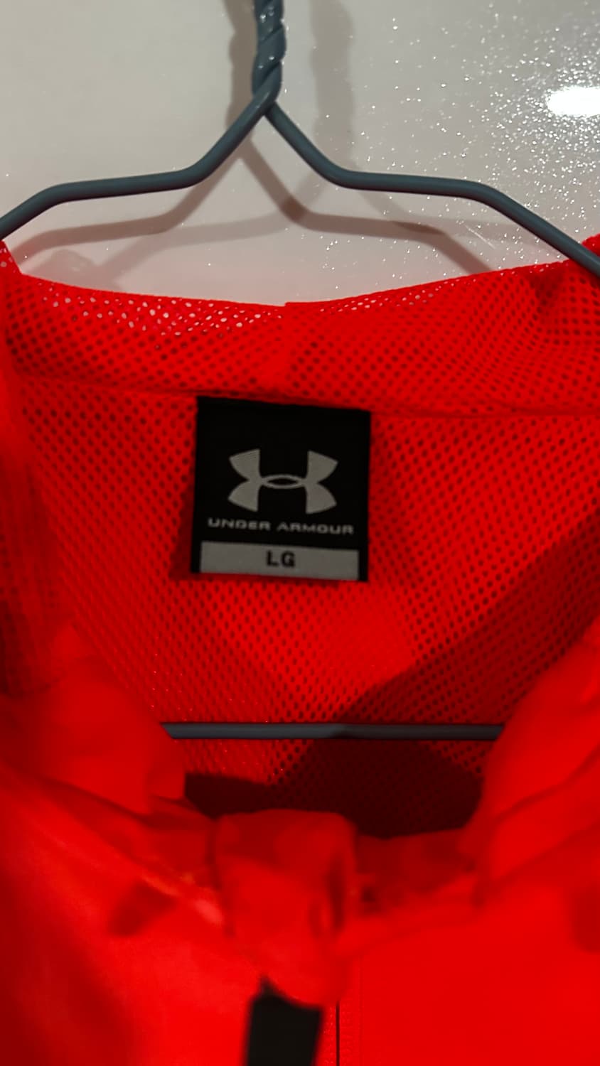 언더아머 오렌지 바람막이 L 상품이미지2