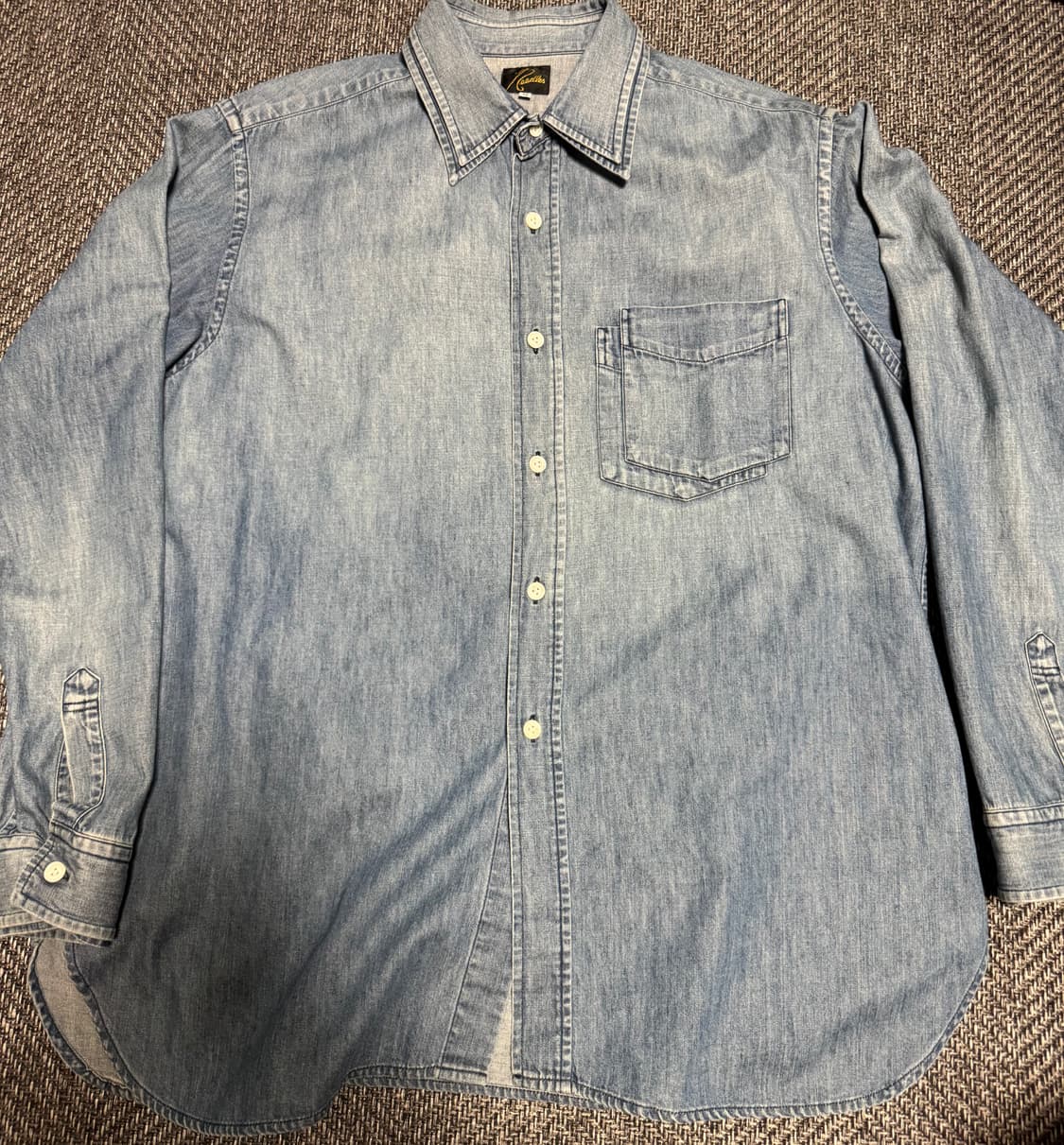 니들스 더블 칼라 셔츠 M 상품이미지4