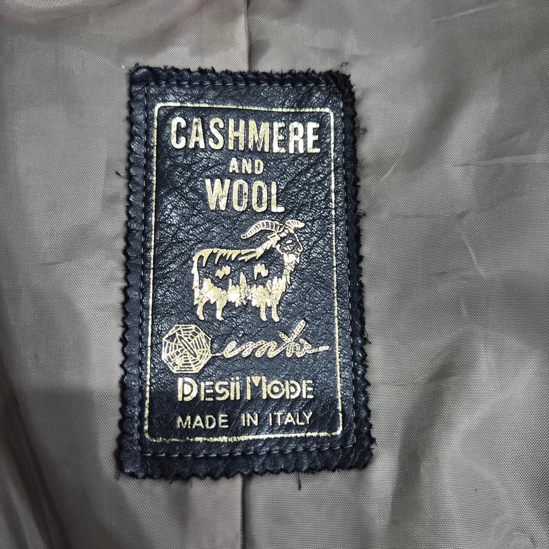 이태리 브라운 캐시미어 밍크퍼 트리밍 롱코트 상품이미지10