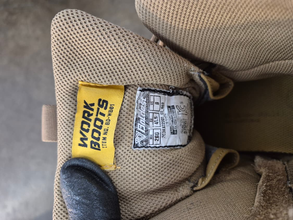 볼더스 워크부츠 260 베이지 상품이미지7