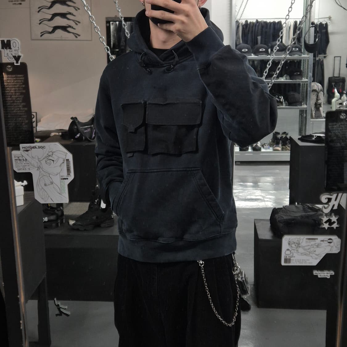 녹타 X 나이키 NRG 테크 후드티 L사이즈 상품이미지2