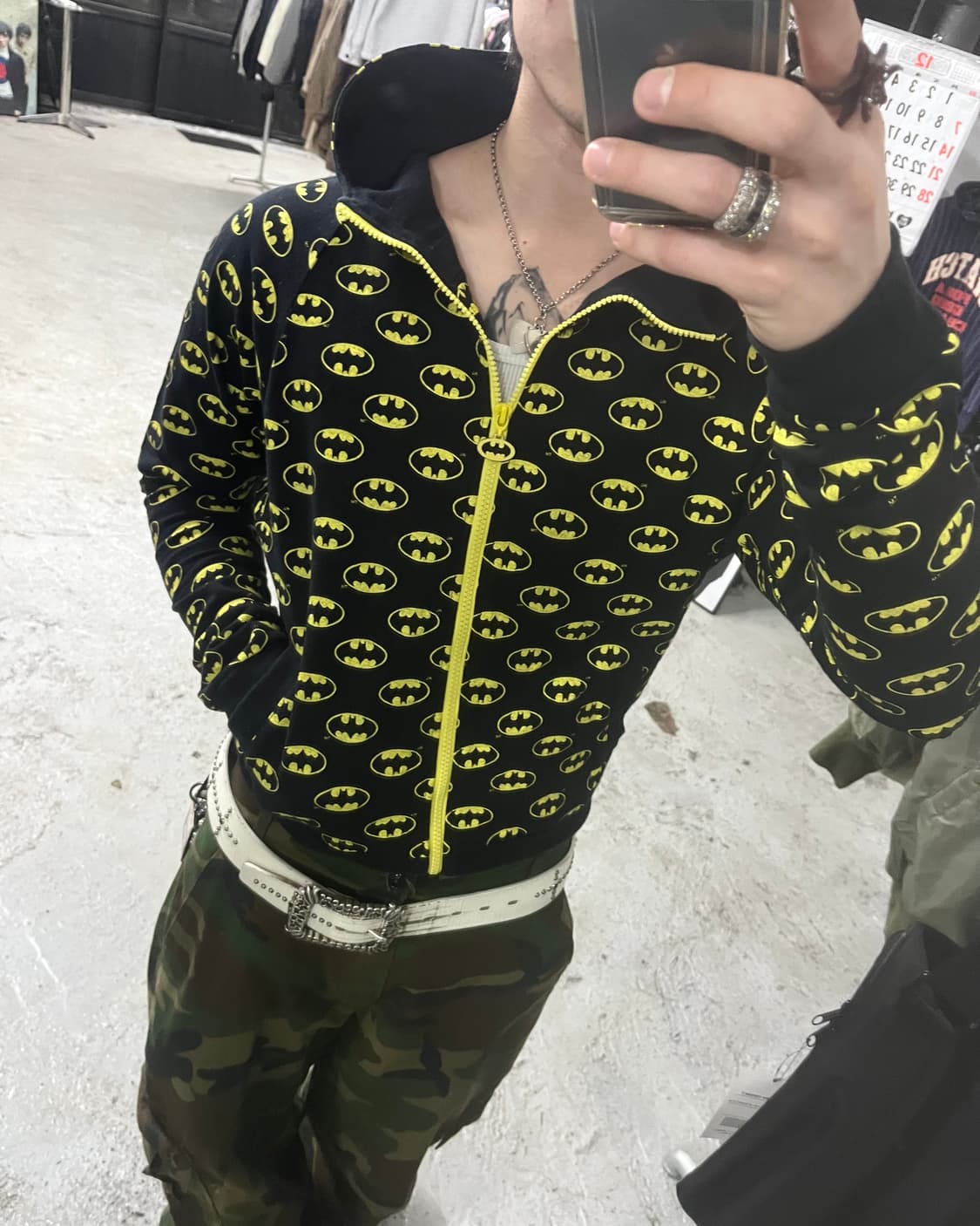 DC Batman hood zip up 상품이미지4