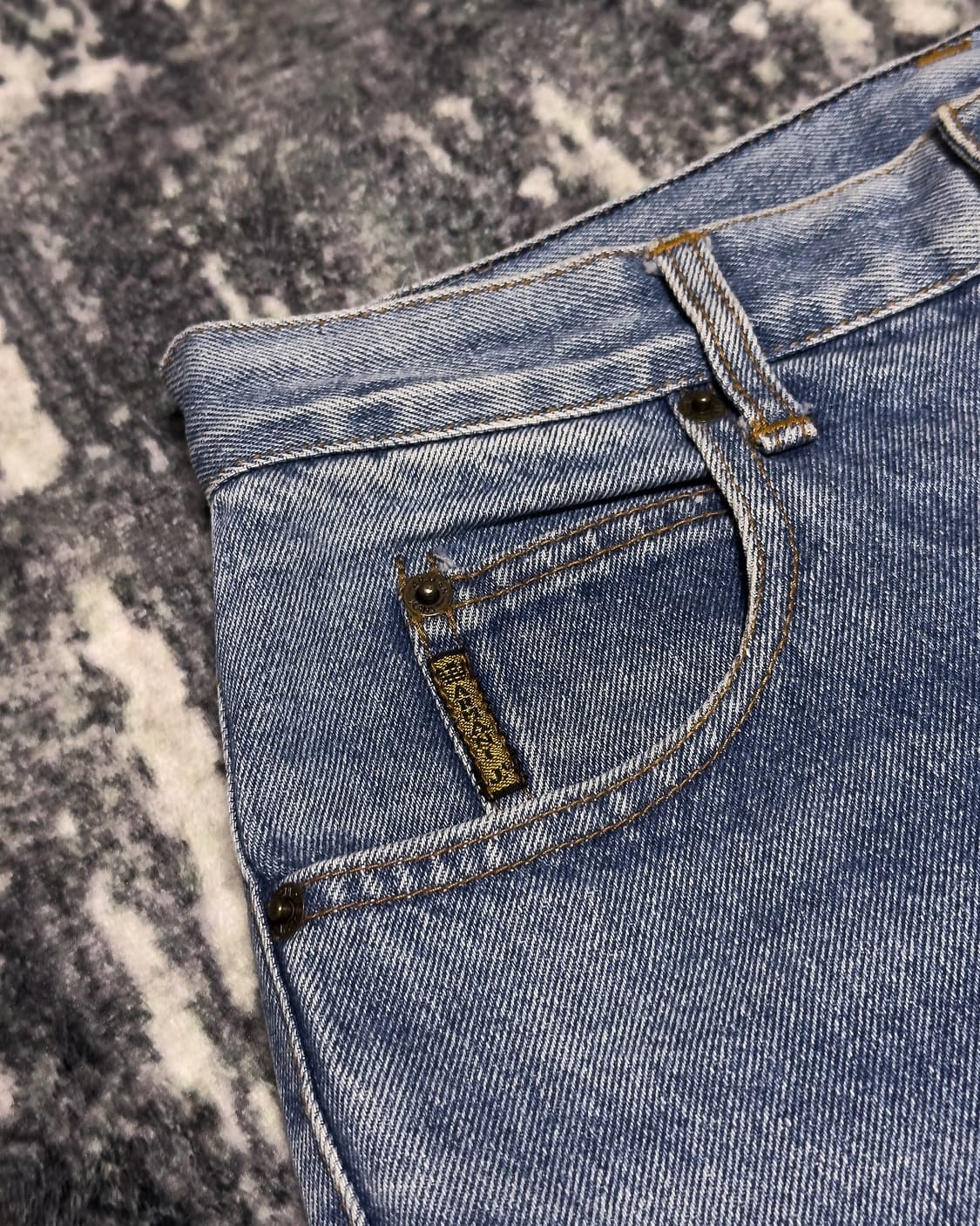 {Armani Jeans} High-Waist Straight Jeans 상품이미지7