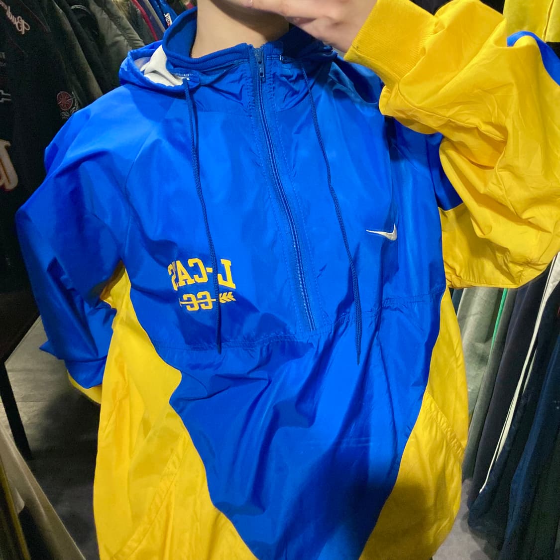 [IM] 나이키 아노락 바람막이 블루 상품이미지4