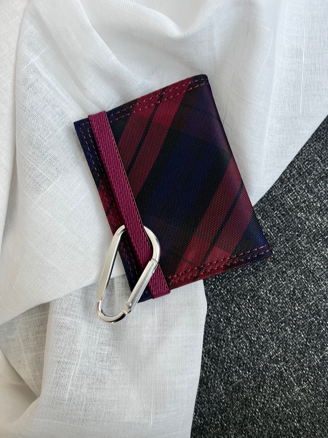 Porter 포터 스트랩 지갑 버건디 상품이미지5