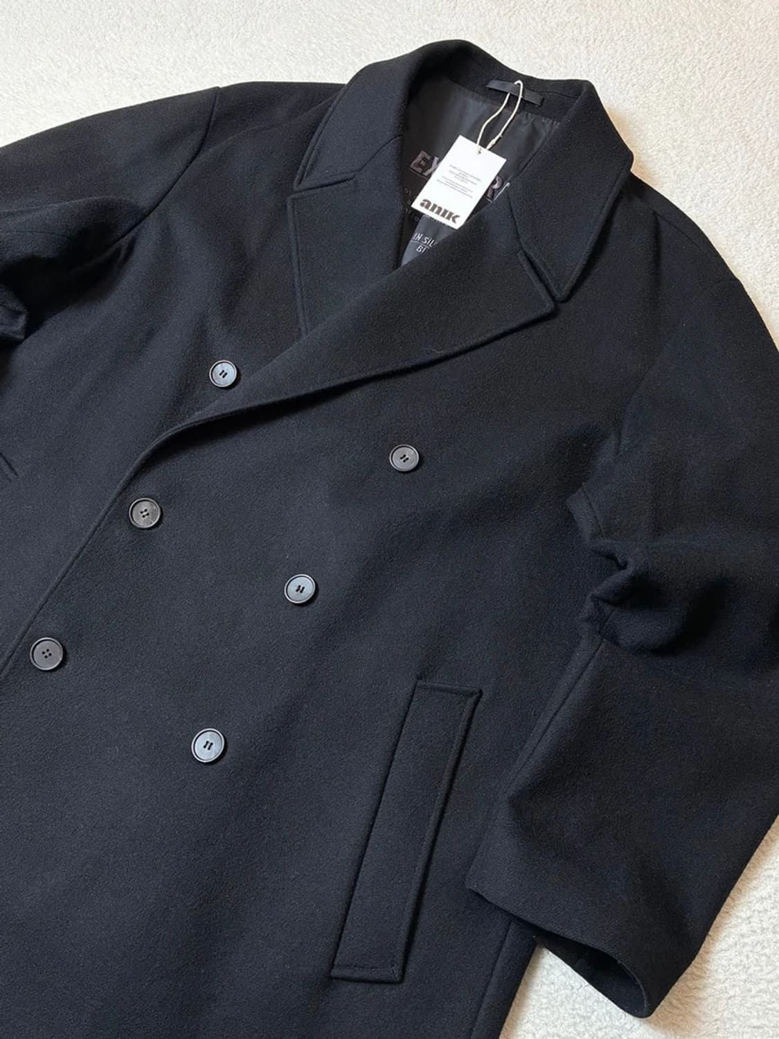 인사일런스 x 분트 17FW 캐시미어 블렌드 더블 코트 PN6661    상품이미지2