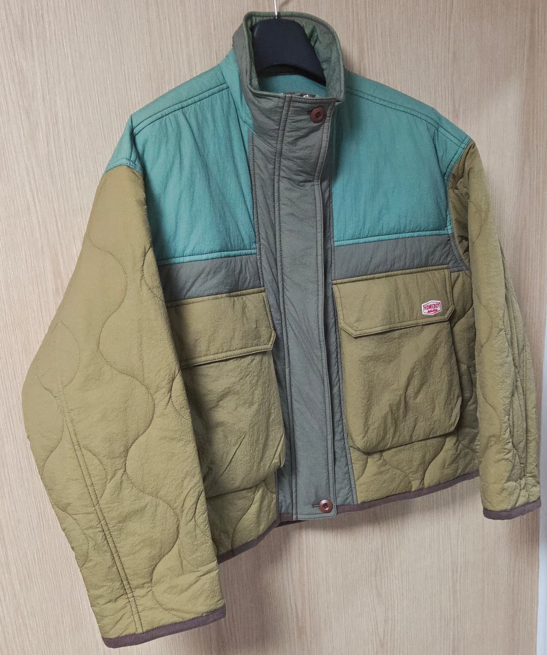 (착샷) 스튜디오 톰보이 퀼팅 자켓 포켓 상품이미지2