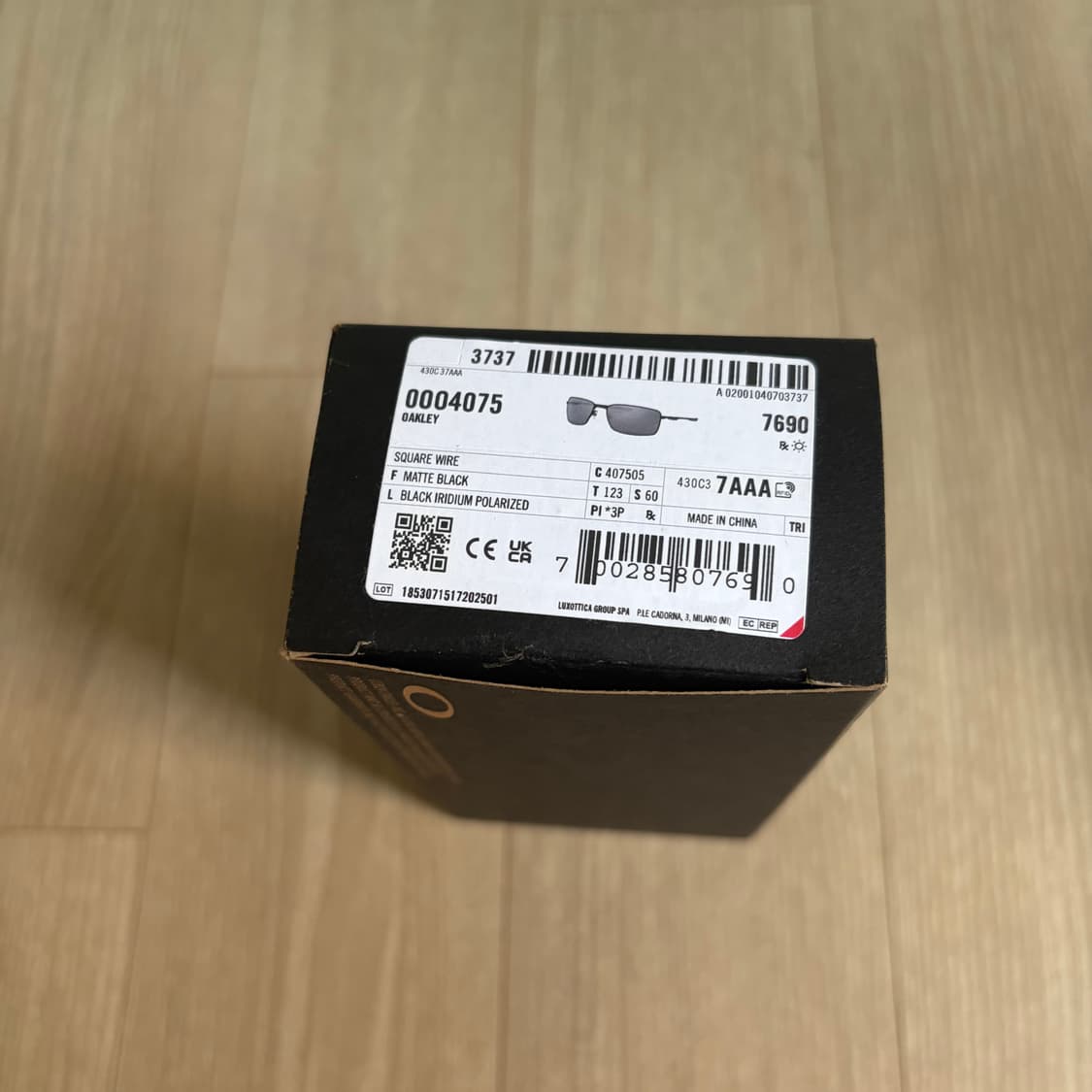 오클리 oakley 스퀘어 와이어 square wire 블랙 선글라스 상품이미지7