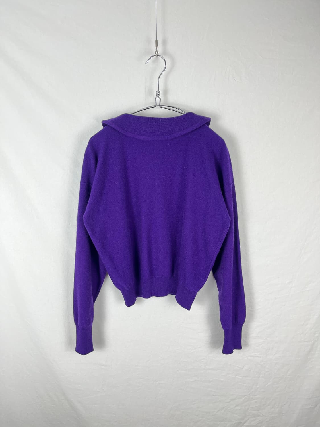 Sonia Rykiel (made in Scotland) 퍼플컬러 니트  상품이미지5