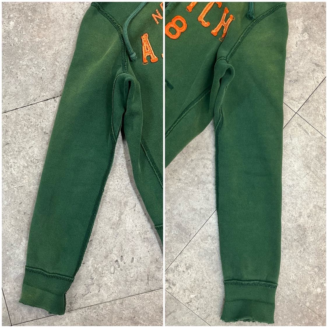 아베크롬비 후드집업 그린 S #csz2460 상품이미지7