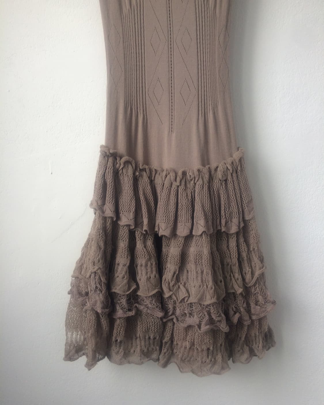 Just cavalli knit frill sleeveless onepi 상품이미지6