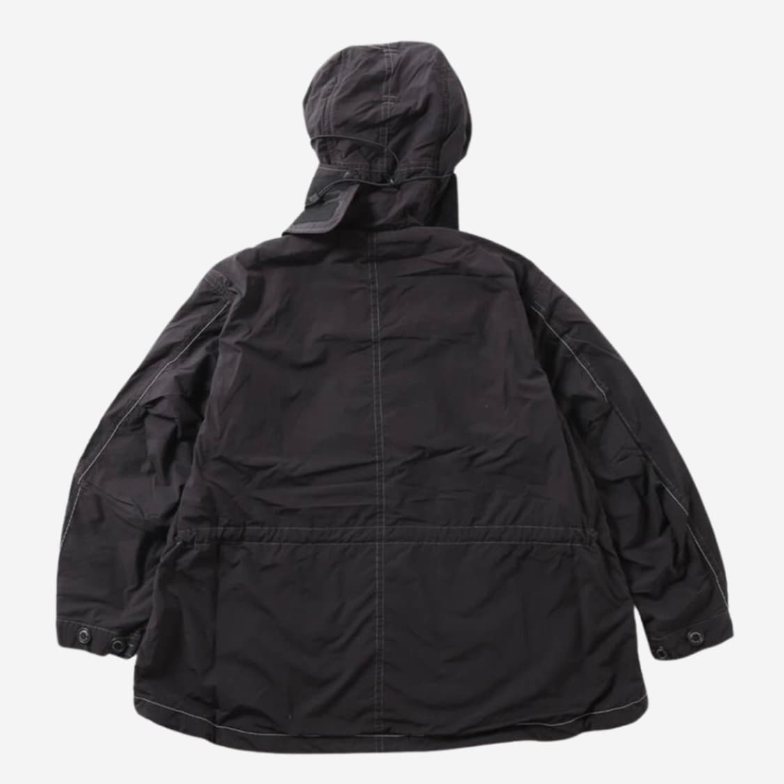 [L/XL] 앤드원더 피쉬테일 옥타 코트 블랙 상품이미지2