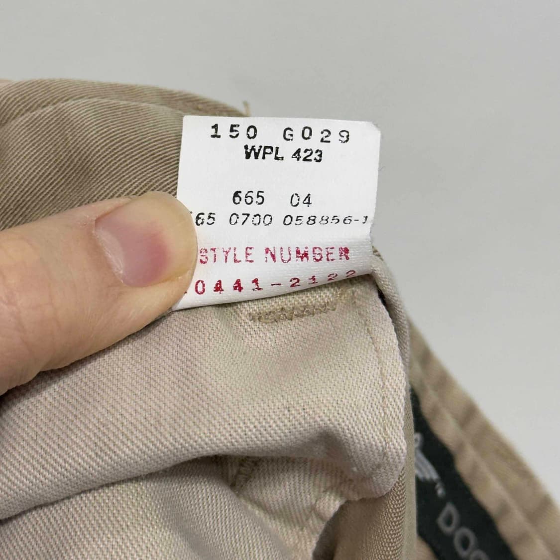 00s Dockers 투턱 치노 팬츠 상품이미지6