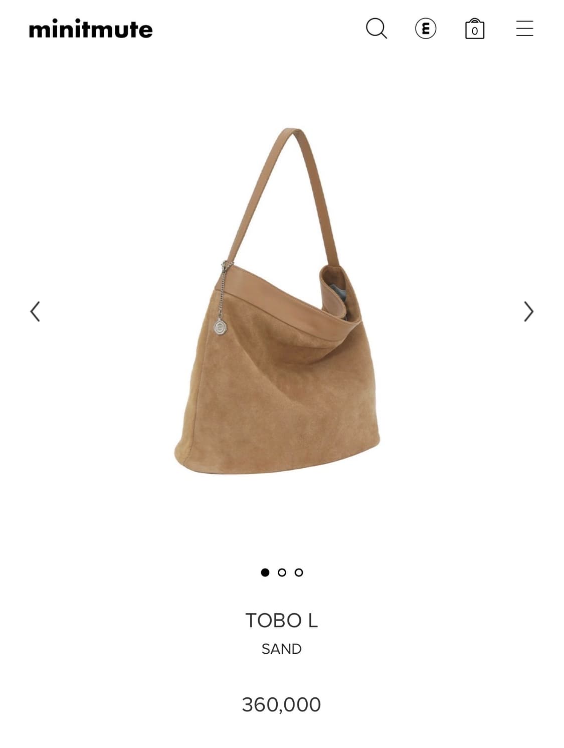 미닛뮤트 토보 라지 샌드 상품이미지1