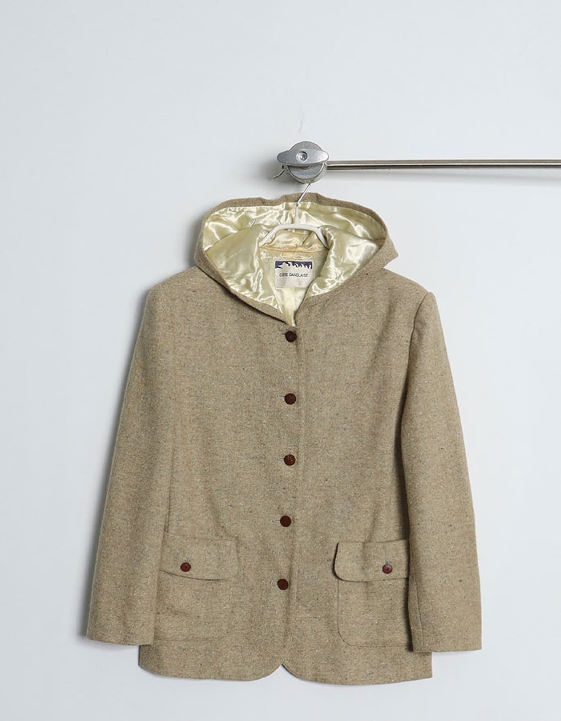 COTE D'ANGLAISE Hooded Wool Jacket 상품이미지1