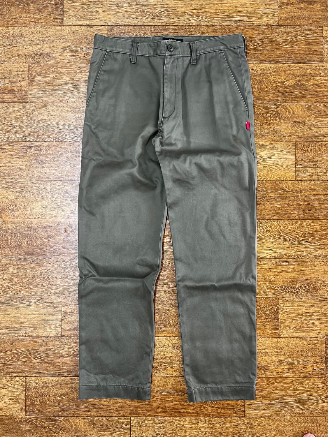 wtaps 더블탭스 코튼 치노 팬츠 / 카키 - L (32) 상품이미지1