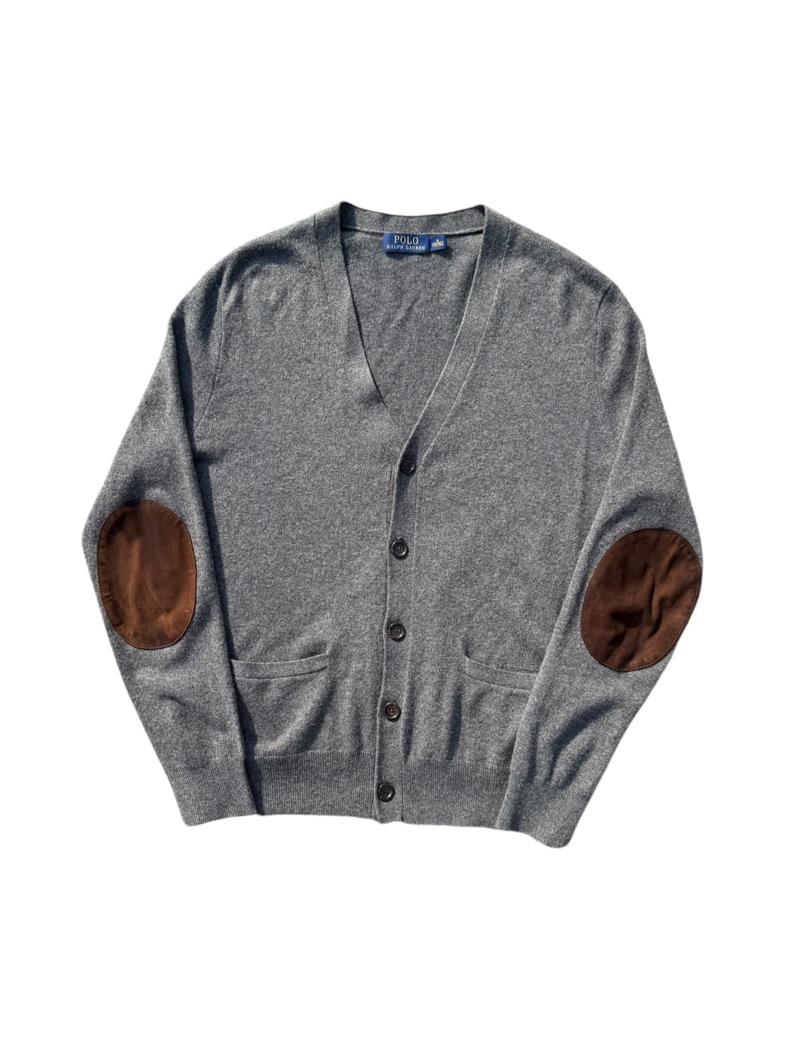 Polo by Ralph Lauren 폴로 메리노울 암패치 가디건 상품이미지1
