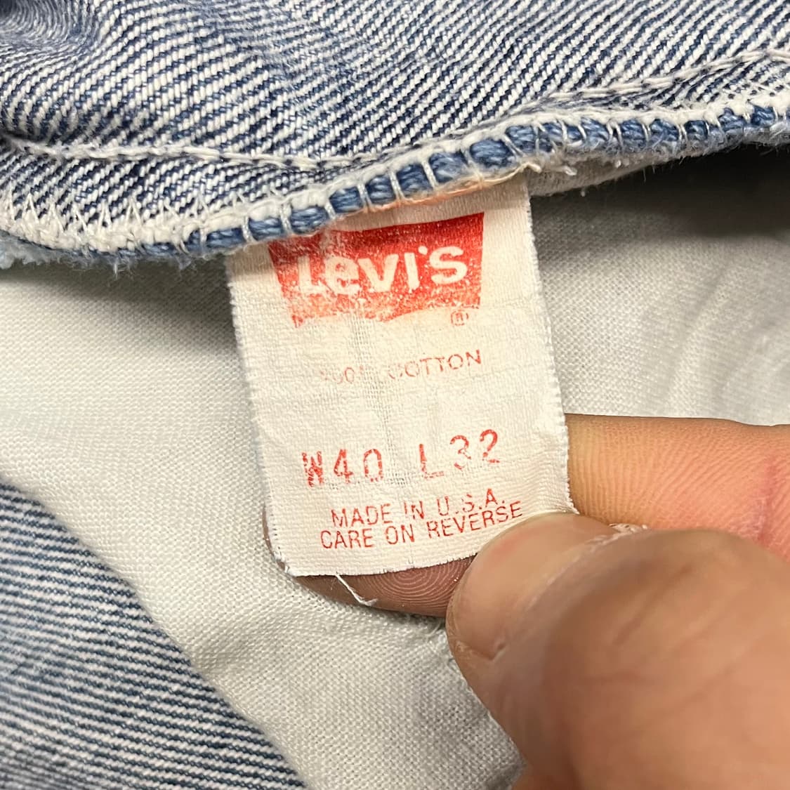 90s USA Levis517 오렌지탭 (39“) 상품이미지7