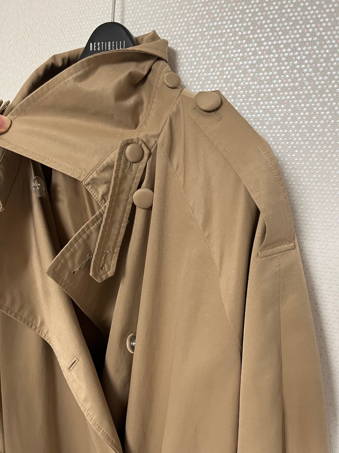 몸빼 롱 트렌치코트 상품이미지9