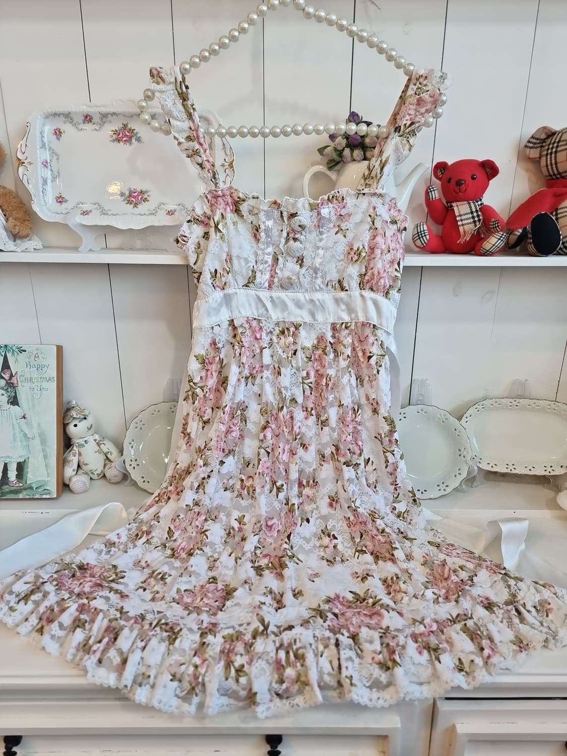 (LIZ LISA, 리즈리사) 로즈 레이스 캐미솔 원피스 상품이미지5