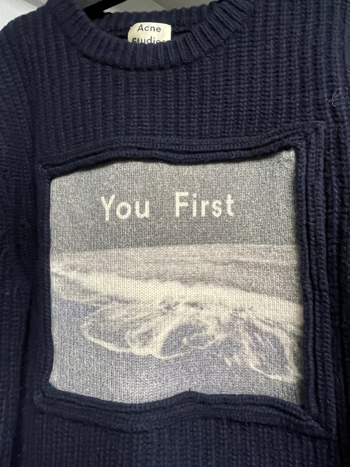 아크네 You first 니트 M사이즈 상품이미지2