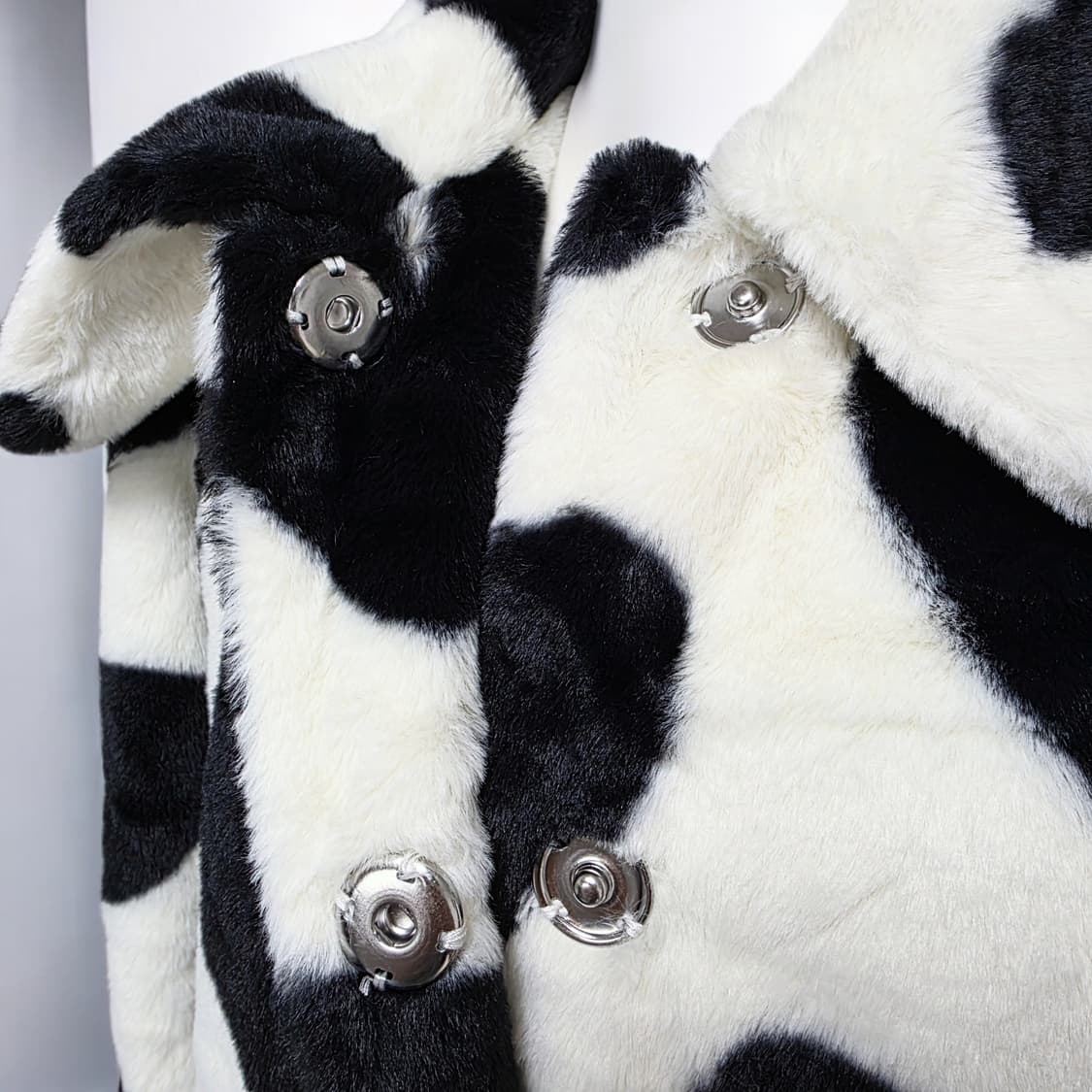 영국브랜드🇬🇧 새상품 miss selfridge 하트 퍼 자켓 숏코트 상품이미지3