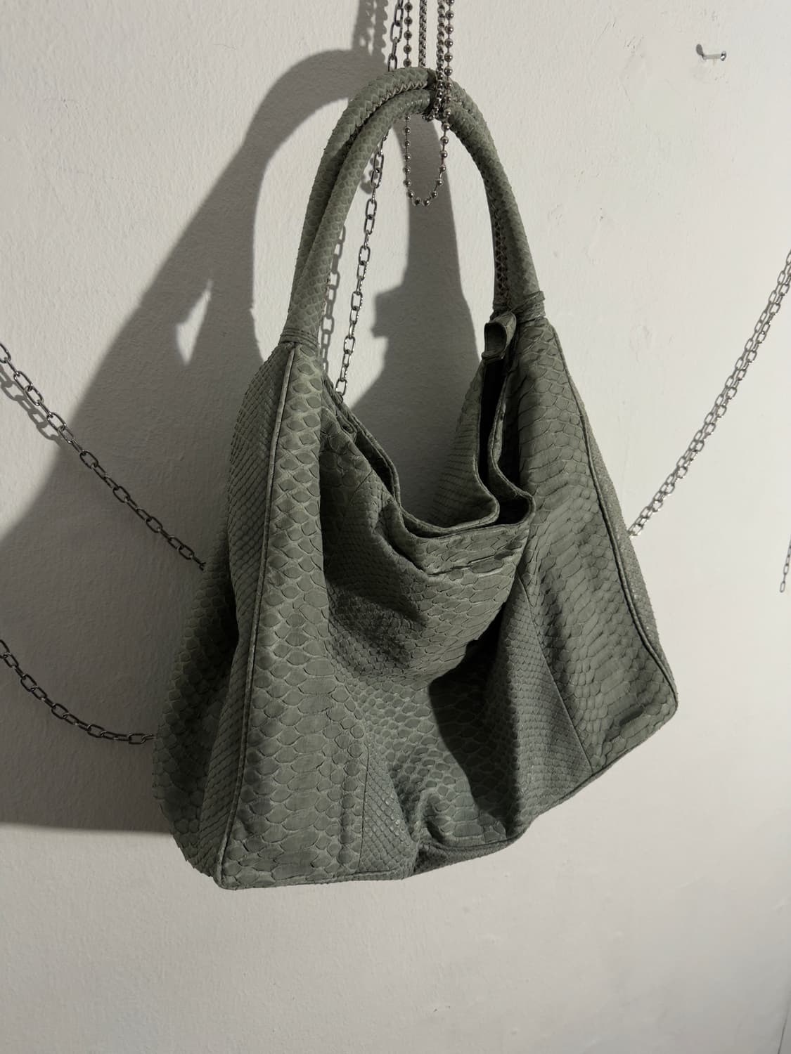 devi kroell 파이톤 레더 숄더백 상품이미지4