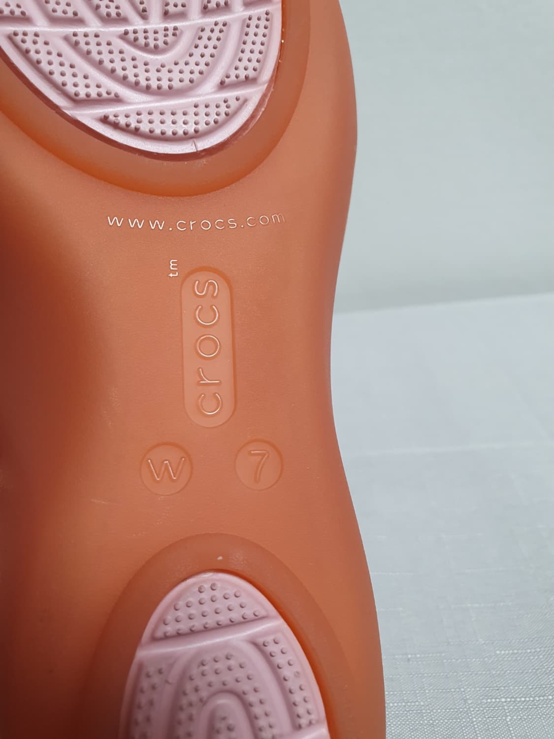 택포가 240mm 크록스 샌들 이자벨라 미니 웨지 코랄 스트랩슬리퍼 상품이미지9