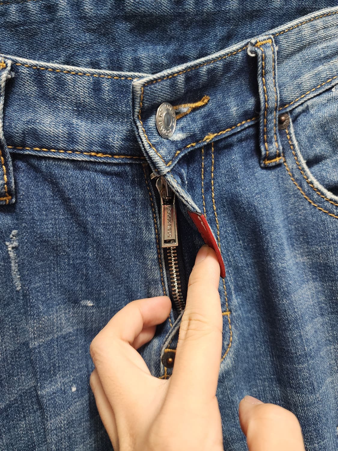 디스퀘어드2 디트로이드 데님 워싱진 상품이미지6