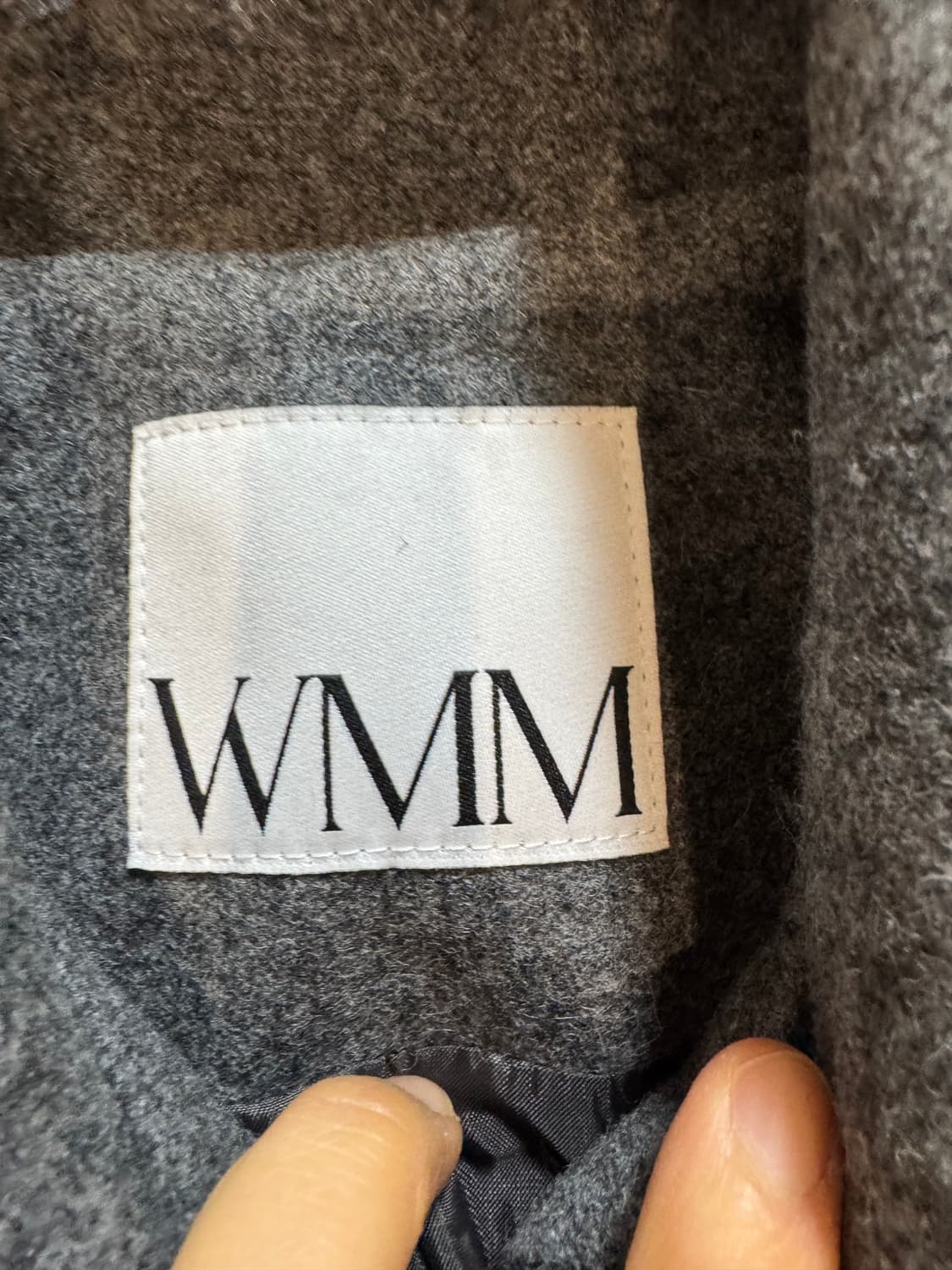 WMM 스튜디오 울 집업 자켓 상품이미지7