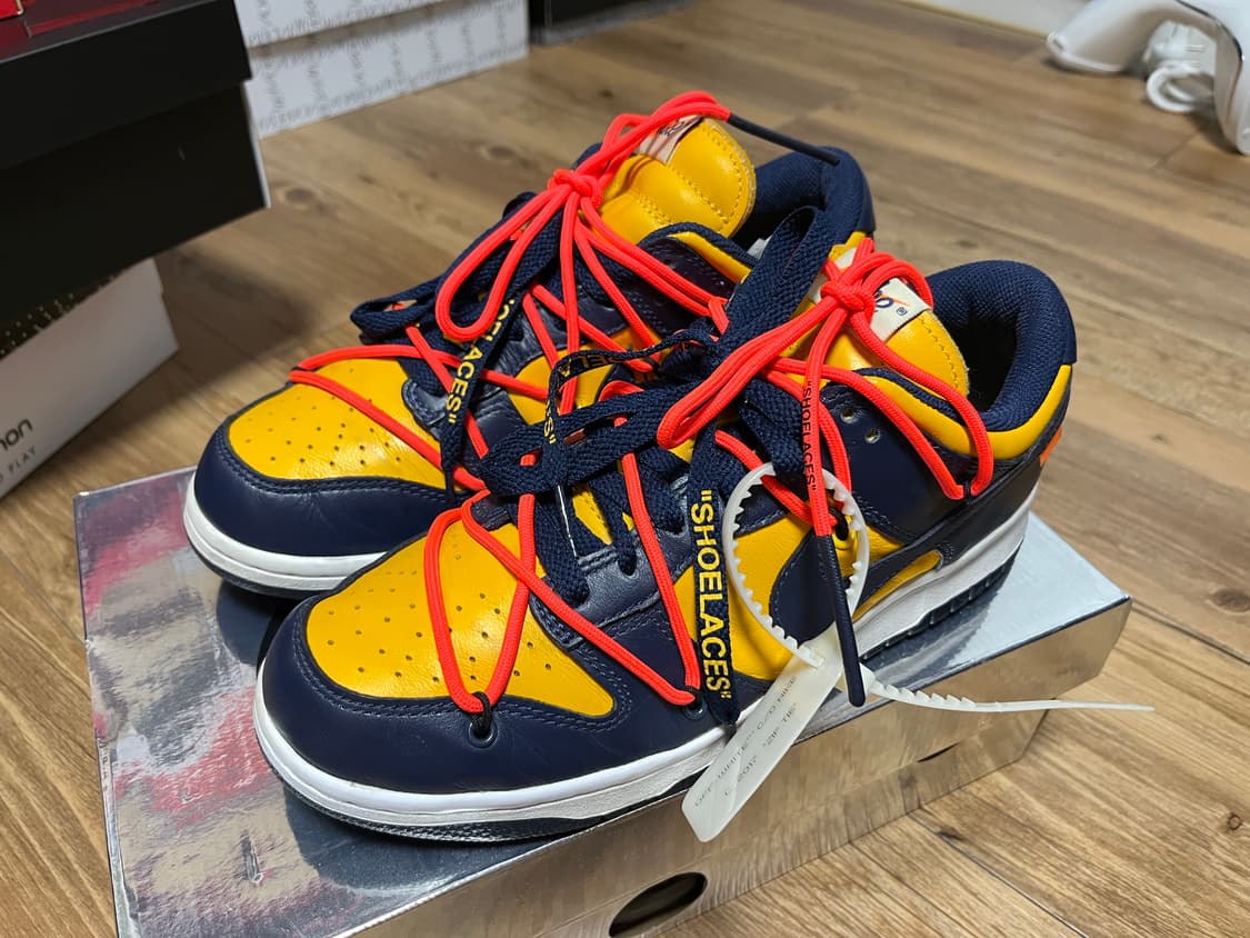 덩크로우 오프화이트 미시건 255  상품이미지1