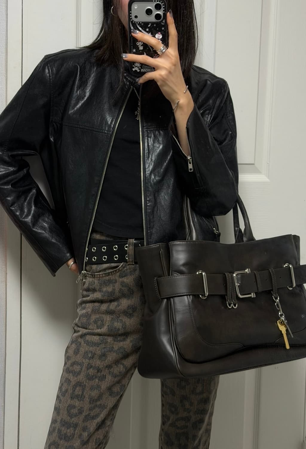 오소이 브로클 라지 새틴브라운 상품이미지2