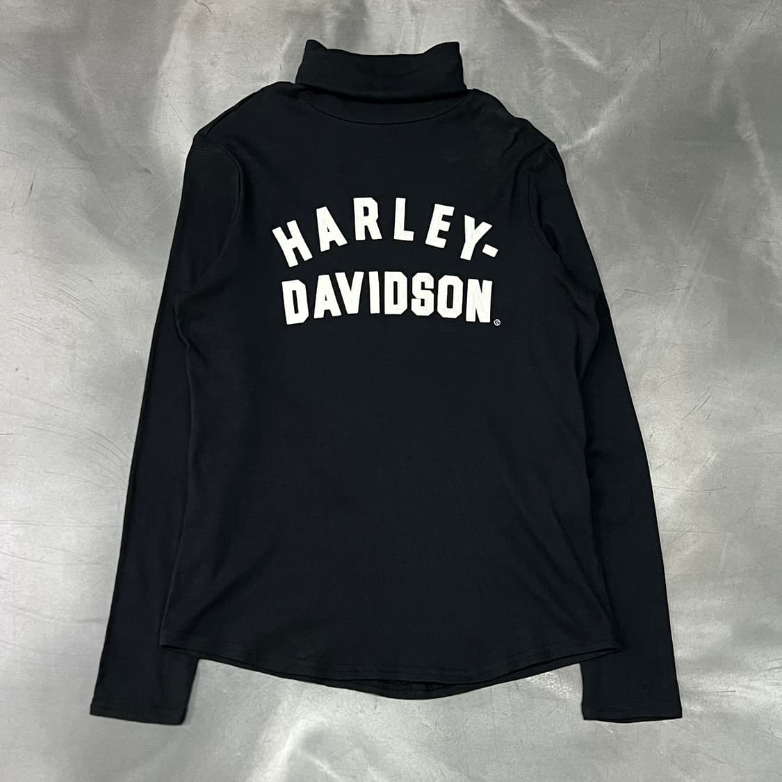 할리데이비슨 데드스탁 로고 터틀넥 니트 y15135 상품이미지1