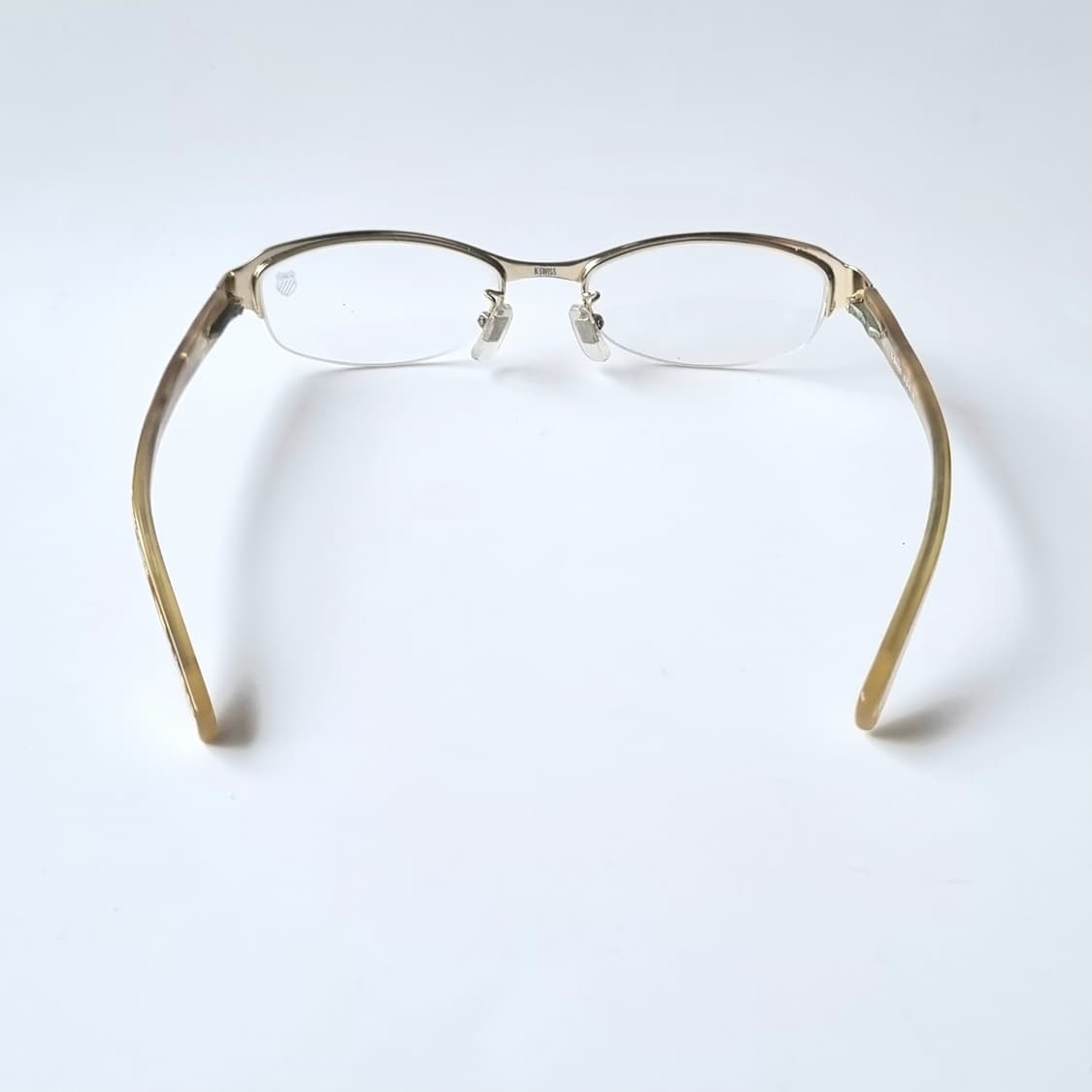 데드스탁  K-SWISS 반무테 텍스처 패턴 안경테 상품이미지6