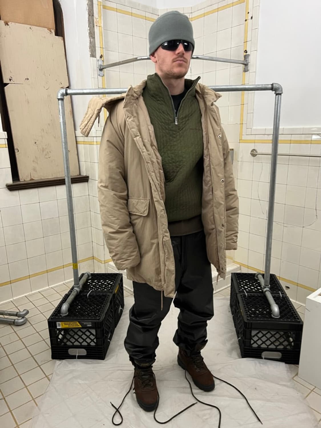 m)80s 알파인더스트리 m65 빈티지 필드자켓 상품이미지4