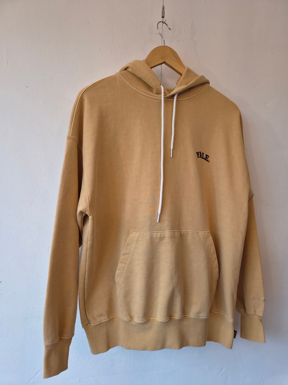 Yale 예일대학 남성 피그먼트후드티셔츠 1사이즈 상품이미지3