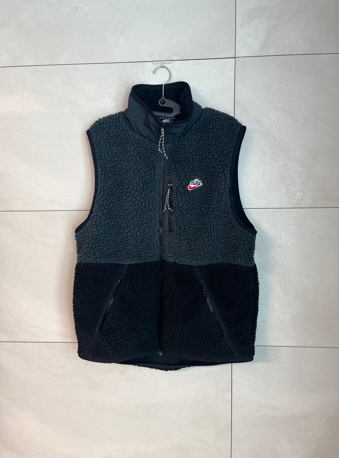 나이키 헤리티지 플리스 베스트 조끼 블랙 [해외/M] 상품이미지4